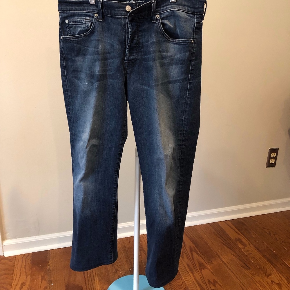 7 for all mankind 34x28 relaxed jeans